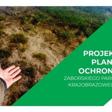 Projekt Planu ochrony dla Zaborskiego Parku Krajobrazowego - konsultacje społeczne grafika