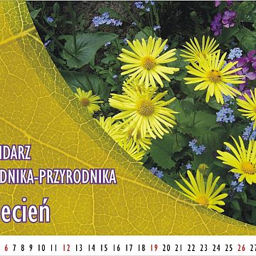 Grafika Kalendarz ogrodnika-przyrodnika - Kwiecień