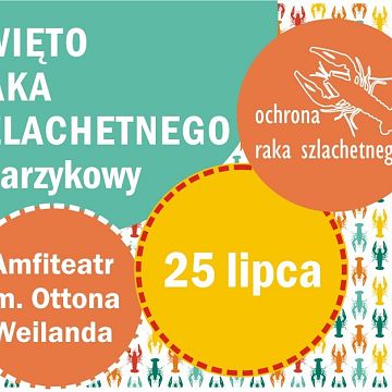 Grafika Zapraszamy na Święto Raka Szlachetnego w Charzykowach!