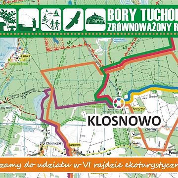 Grafika Zapraszamy na VI Rajd Ekoturystyczny
