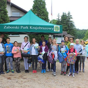 Grafika Finał konkursu "Poznajemy Zaborski Park Krajobrazowy"