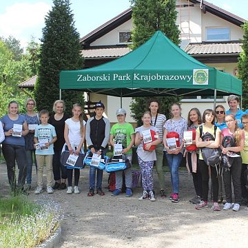 Grafika Finał konkursu "Poznajemy Zaborski Park Krajobrazowy”