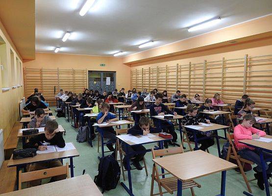 Etap szkolny w Szkole Podstawowej nr 7 w Chojnicach.
