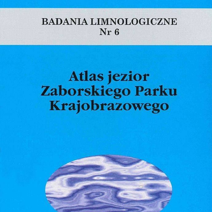 Atlas jezior Zaborskiego Parku Krajobrazowego grafika
